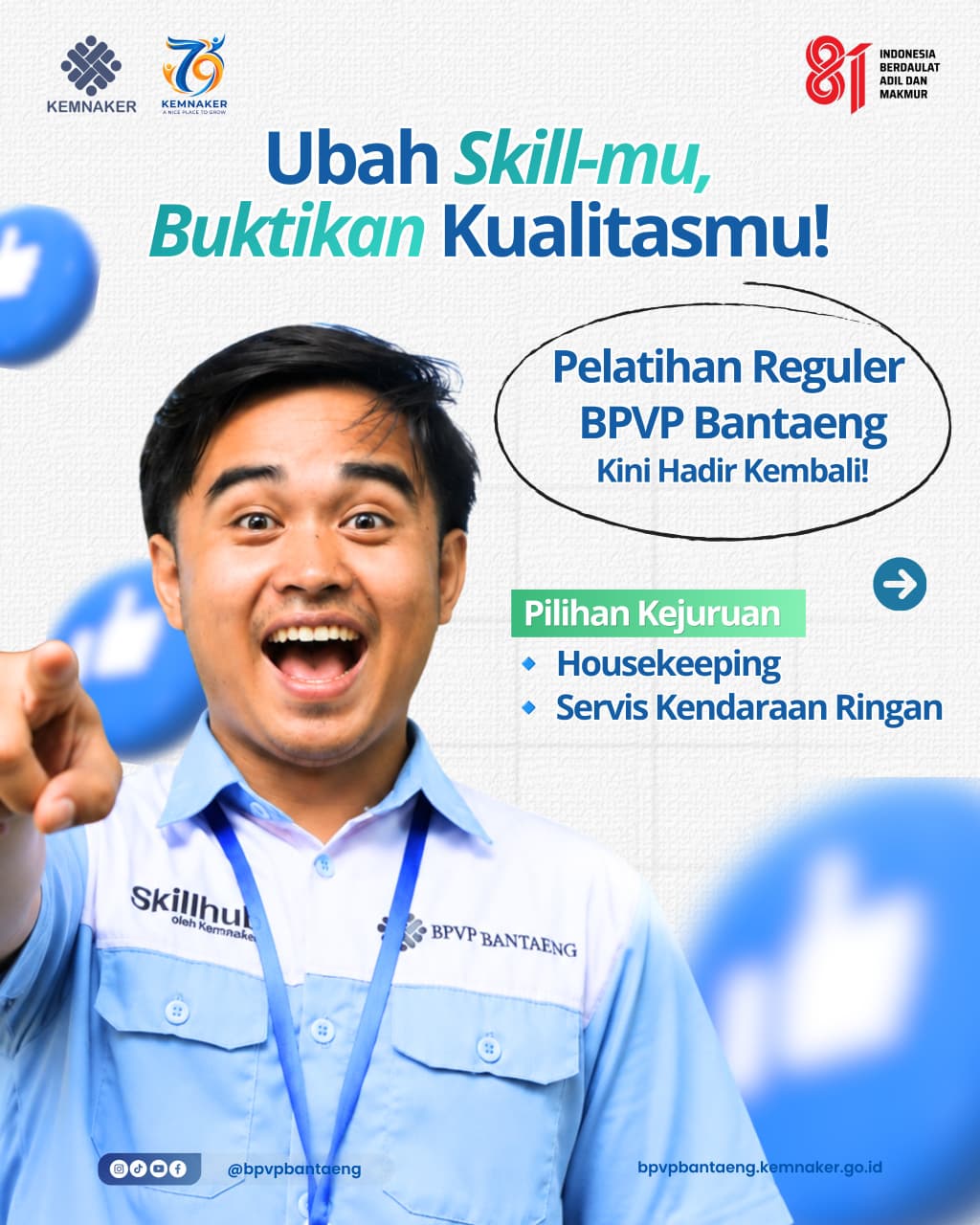 Pelatihan Reguler BPVP Bantaeng Kini Hadir Kembali