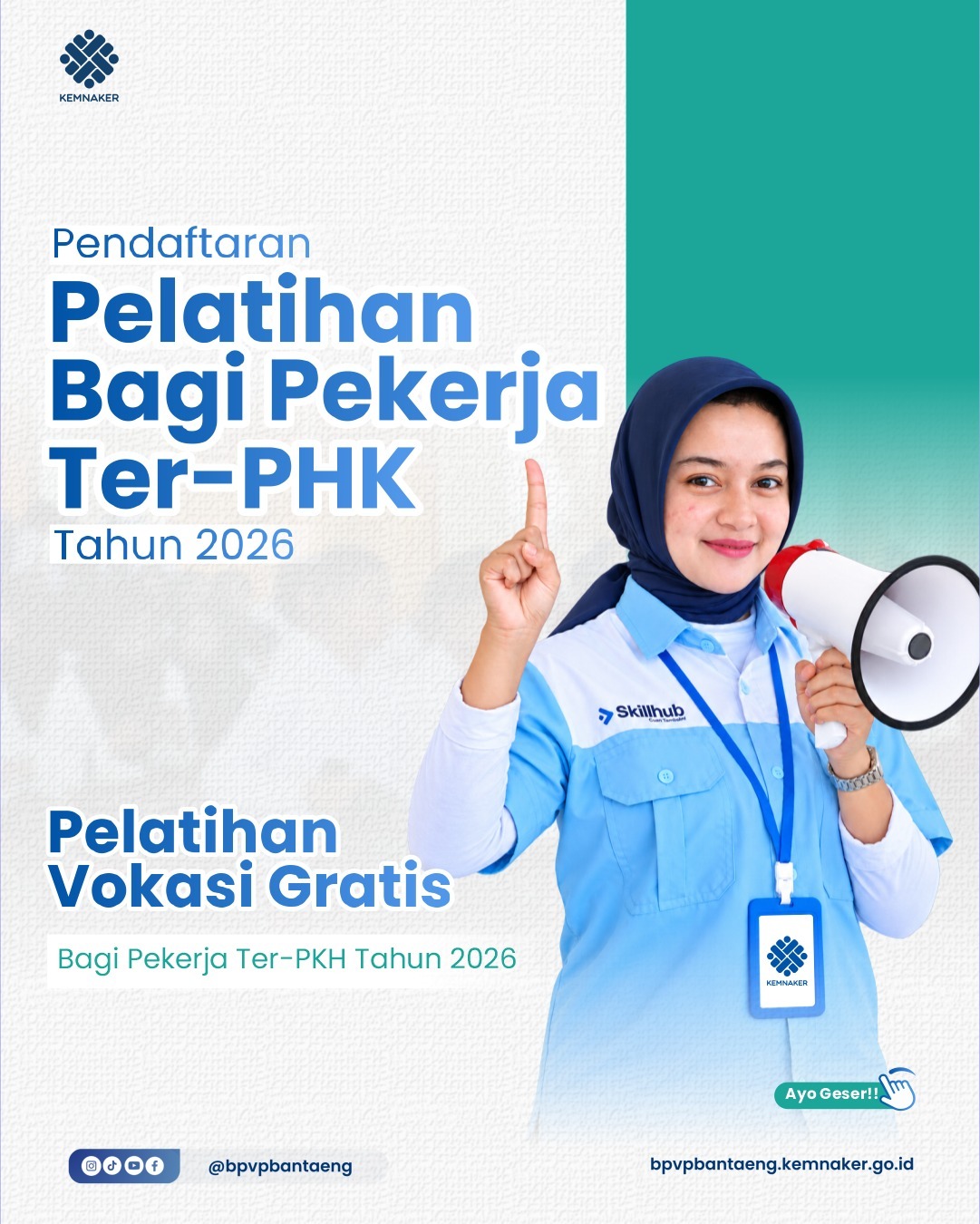 Pelatihan Bagi Pekerja Ter-PHK Tahun 2026
