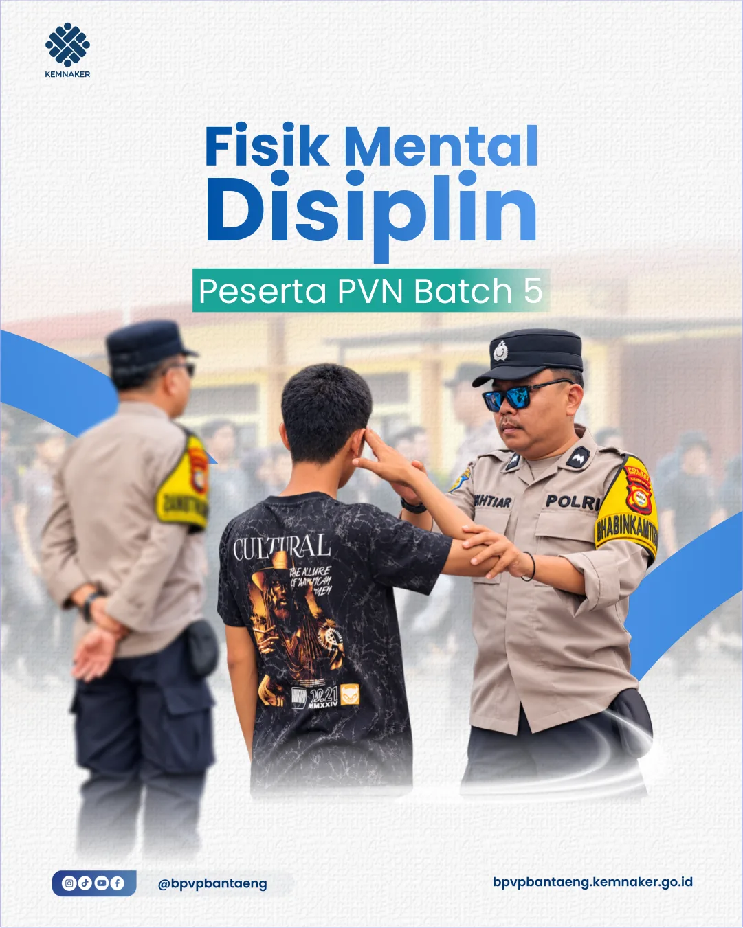 Bentuk Karakter Baja Sebelum Masuk Kelas, Peserta PVN Batch 5 BPVP Bantaeng Jalani Pelatihan FMD