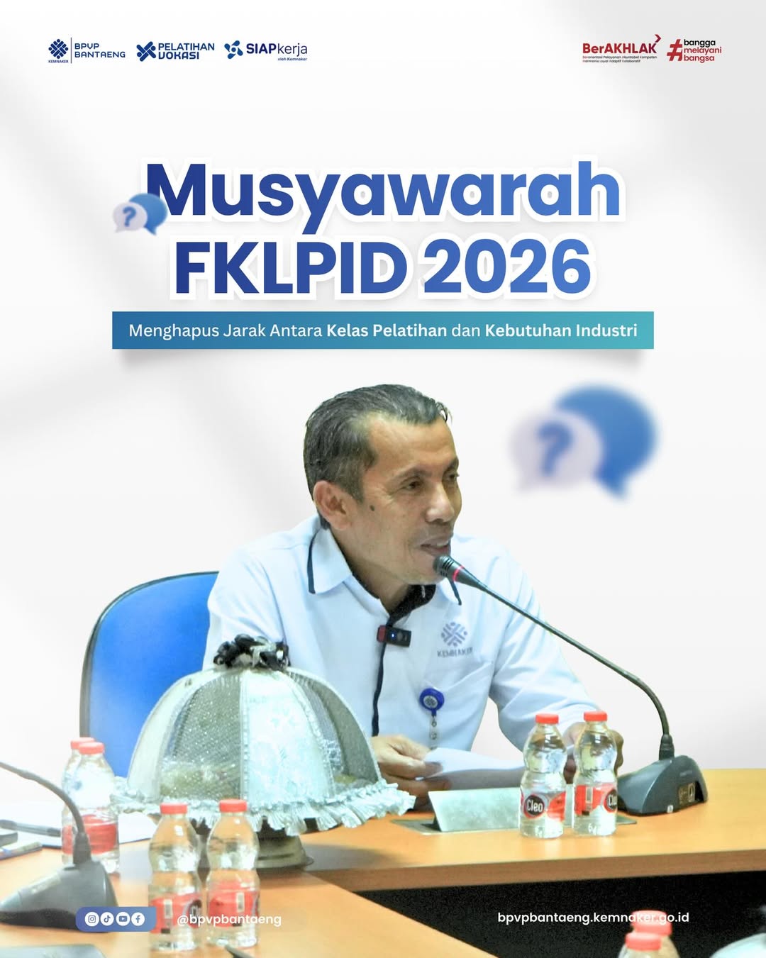 BPVP Bantaeng Selenggarakan Musyawarah FKLPID untuk Perkuat Kolaborasi Pelatihan dan Industri